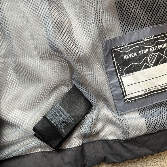 North Face 3 in 1 Jacket Set Boys XXS 5 Dryvent Fleece Inner Rain Colorblock Red - Picture 11 of 13